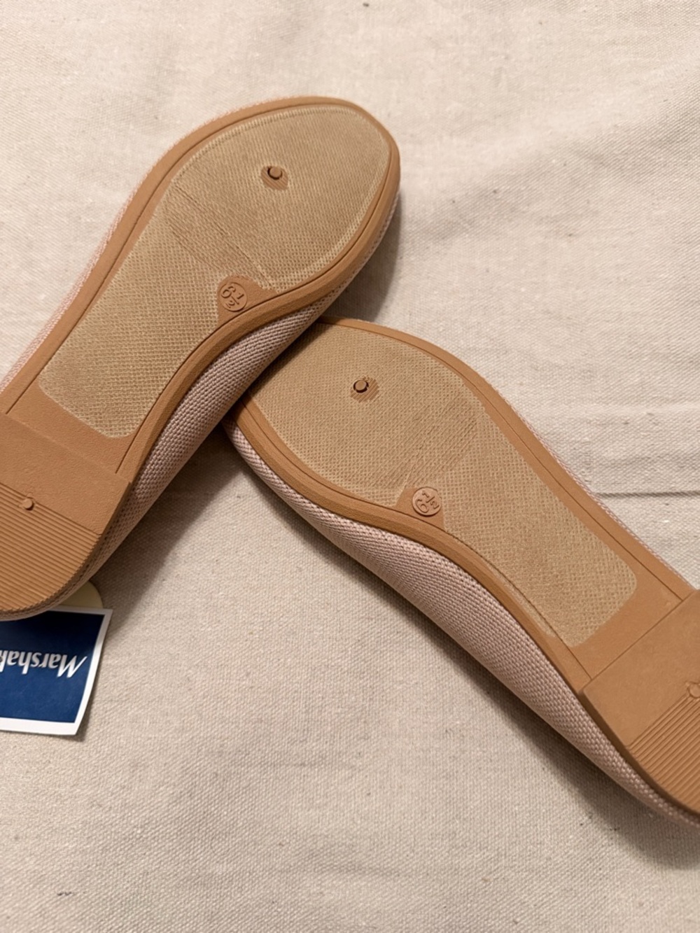Danskin Knit Slip-On Loafers in Khaki/Tan color - Picture 6 of 6